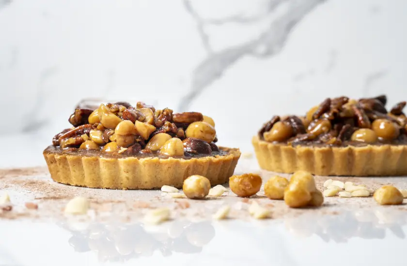 Macadamia & Pecan Pie Tartlets